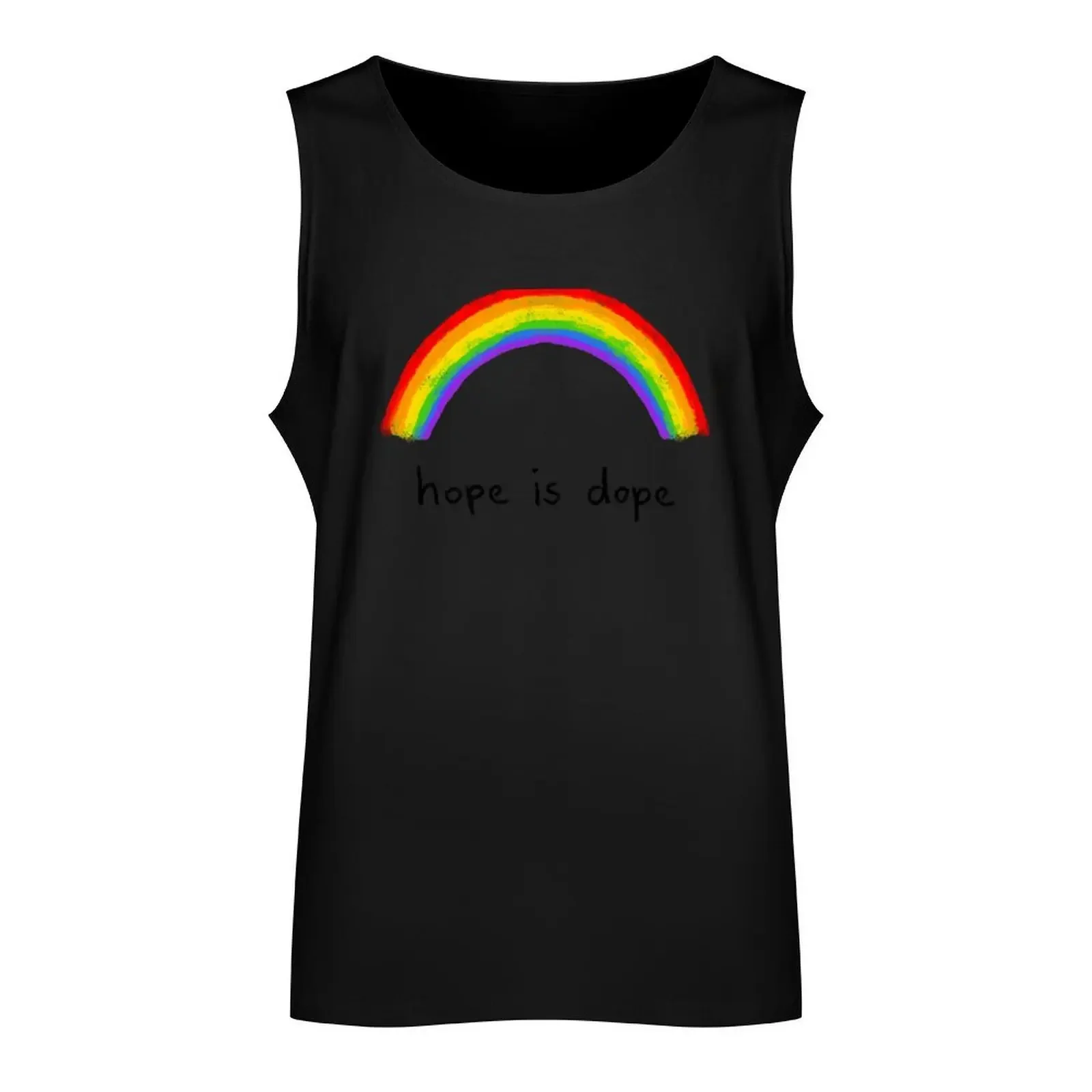 hope is dope Tank Top anime clothes t-shirt for man