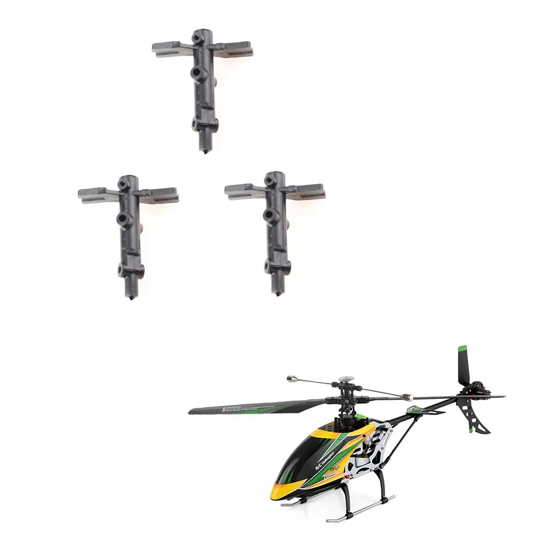 3 個中央シャフトローターヘッド V912-08 Wltoys XK V912 V912-A V915-A RC ヘリコプターアップグレードパーツスペアアクセサリー