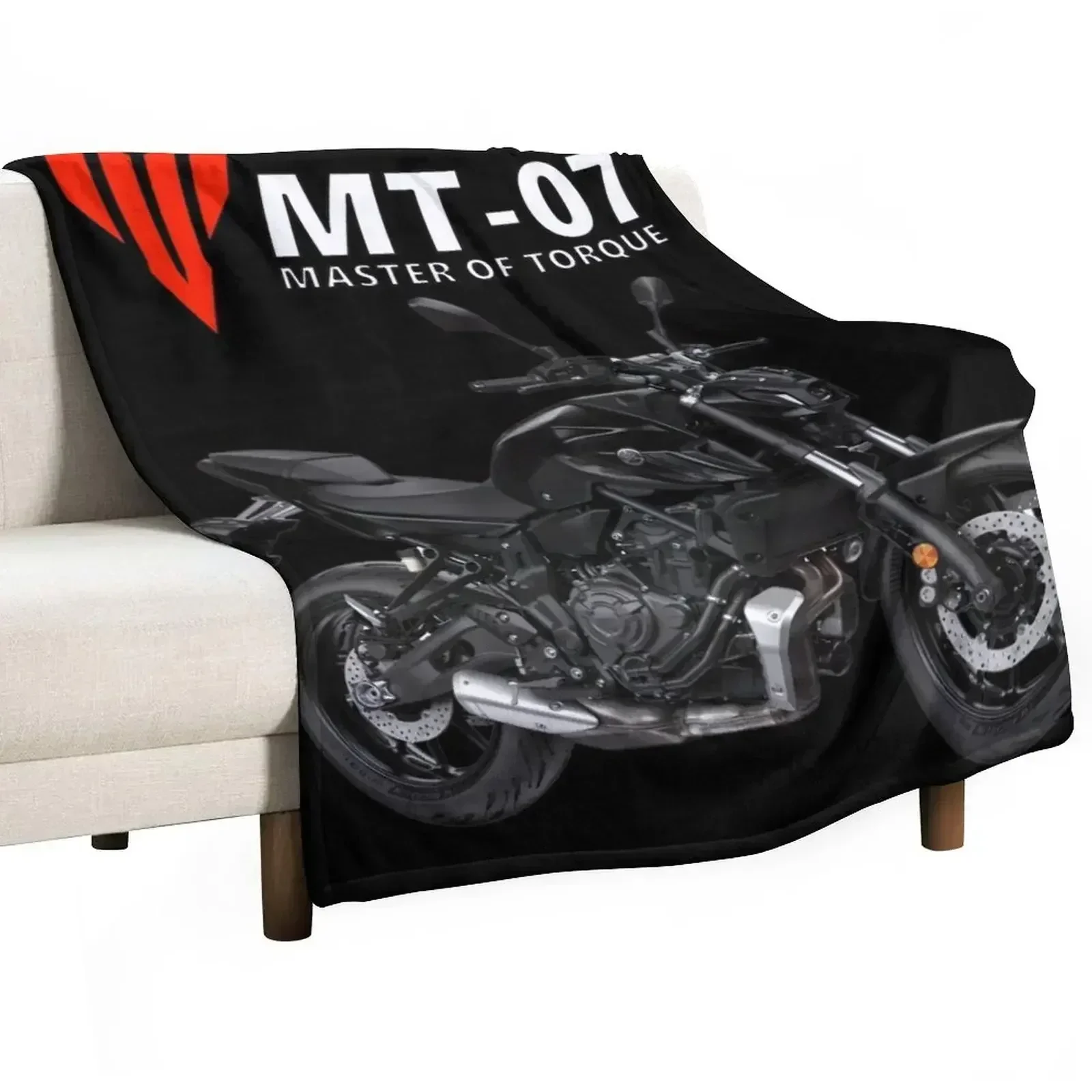 MT-07 Motorcycle Throw Blanket Flannel Kid'S Blankets