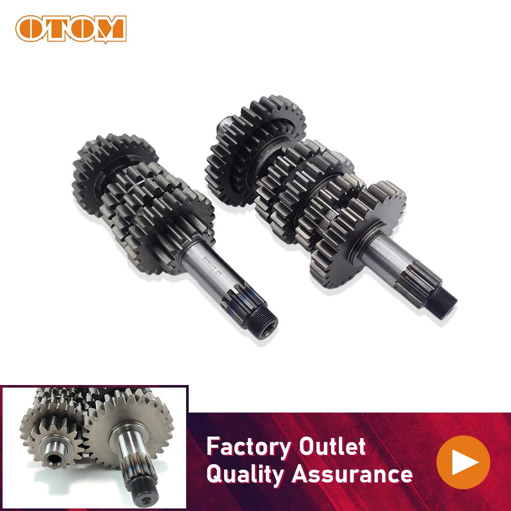 Conjunto de Eje Principal del Motor NC250 ZS177MM para Motocicleta, Caja de Cambios de Seis Velocidades para ZONGSHEN KAYO T6 K6 RX3 Dirtbike