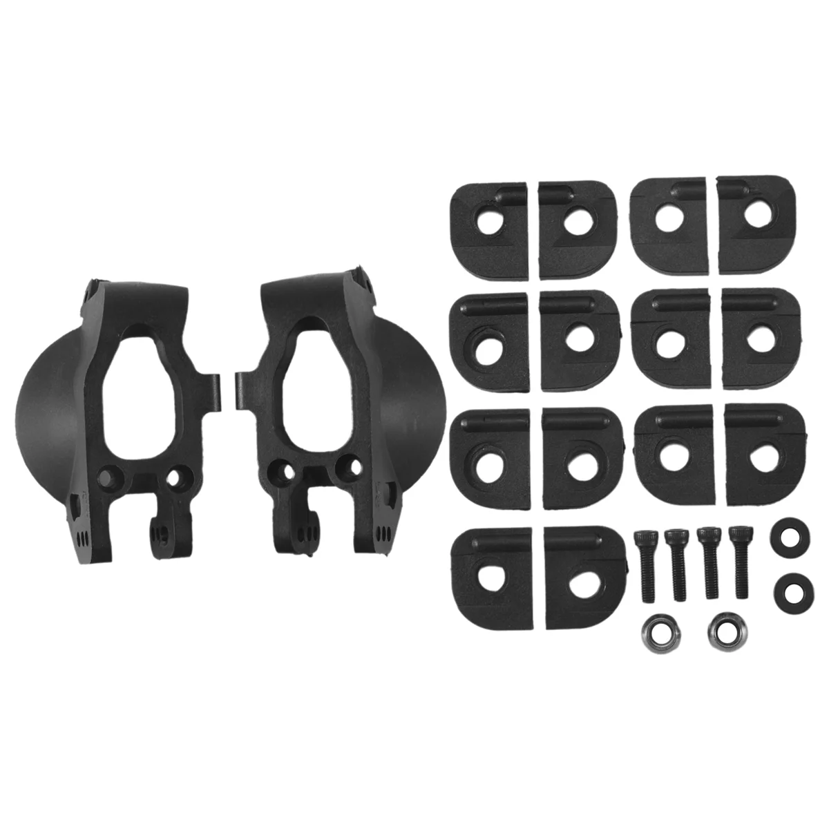 NN89R 8037 Base de soportes en C para 1/8 ZD Racing 9021 9020 08421 08423 accesorios de piezas de coche RC