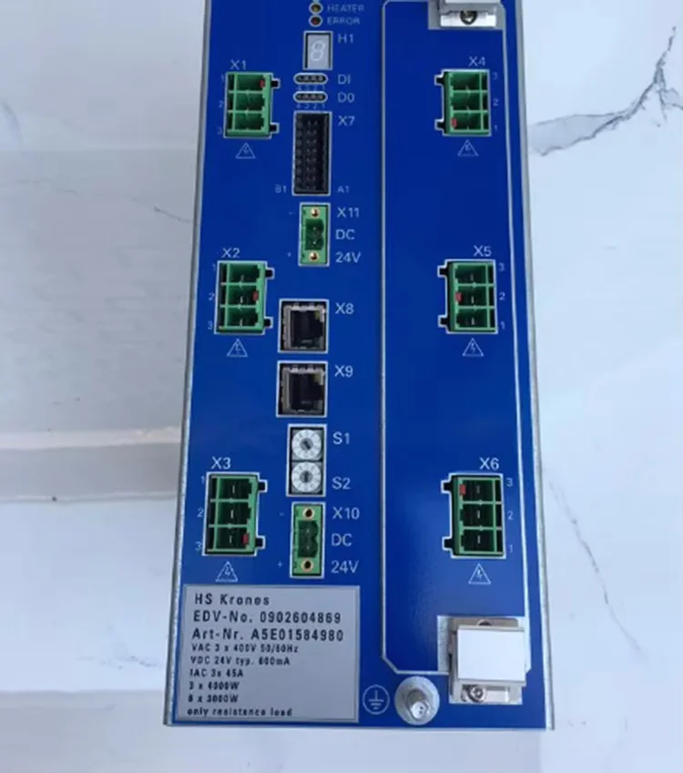 HS Kroni A5E 01584980   00-0E-8C-95-A0-80 Servoazionamento/Driver/amplificatore usato in buone condizioni