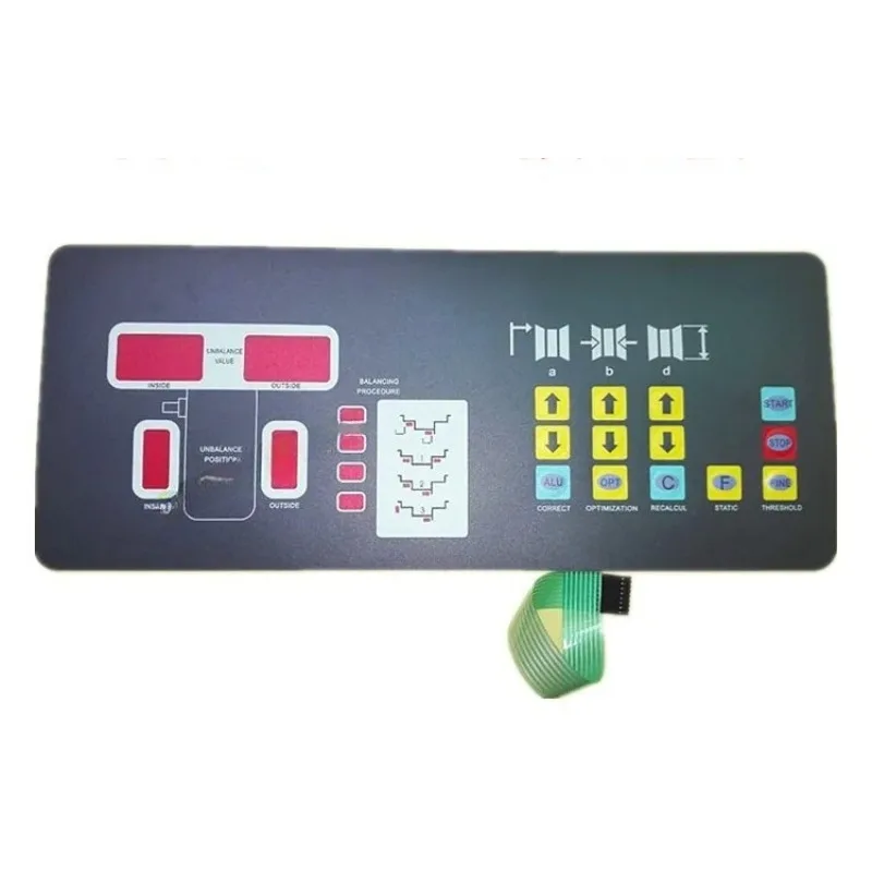 

The latest tire balancing machine accessories C301G balance operation panel keyboard control switch
