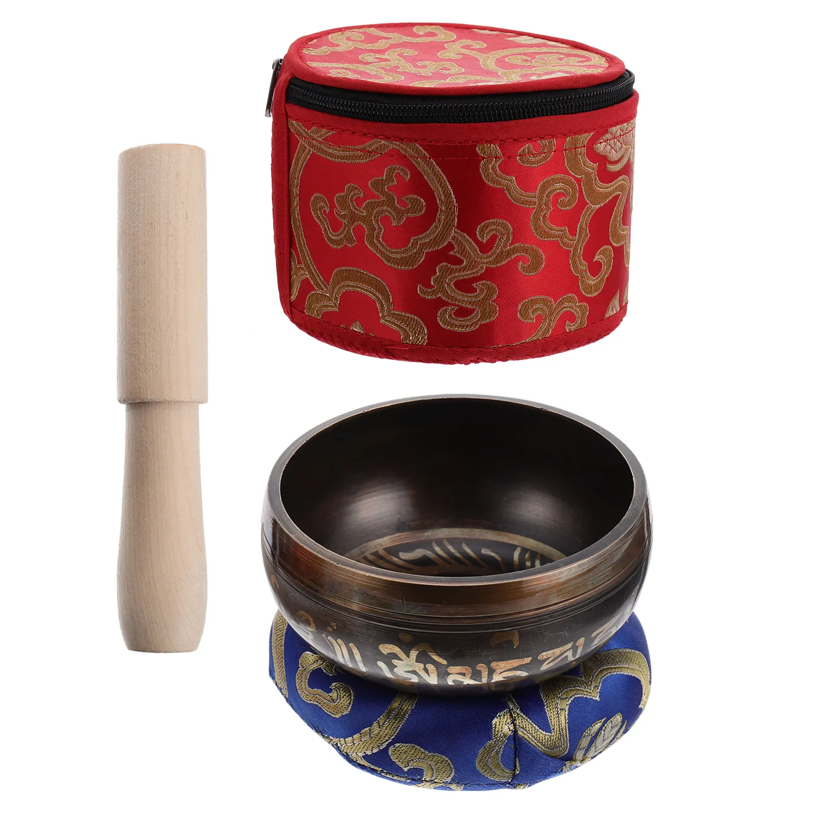 

1 set Buddha Sound Set Tibetan Singing Bowls Meditation Home Decor Music Healing Tibetan Bowl Tools Relaxation Gifts