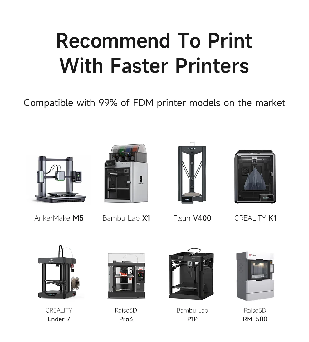 ESUN Carbonfaser PETG 3D-Filament Hochfestes 3D-Drucker-Filament 1,75 mm 1 kg PETG Carbonfaser-Filament für Bambu Lab PETG-CF – Detail 5