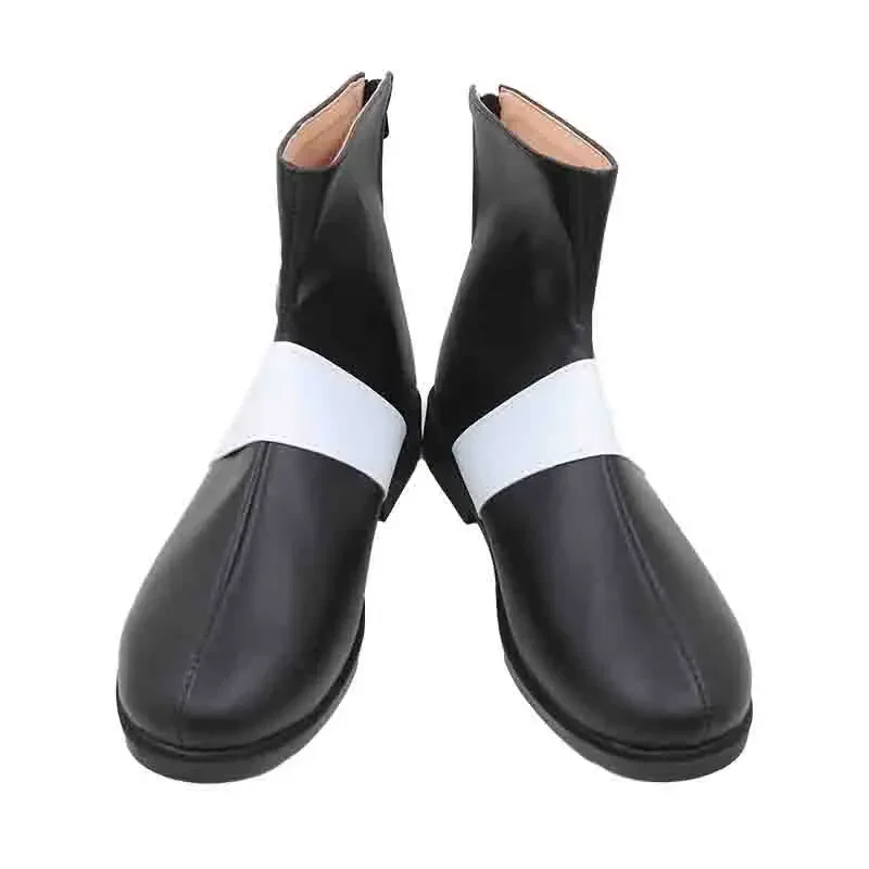 RealCos أنيمي شخصية 5 غورو Akechi أحذية بوت قصيرة تأثيري إكسسوارات أحذية هالوين كرنفال لعب الأدوار زي الدعائم النساء الرجال