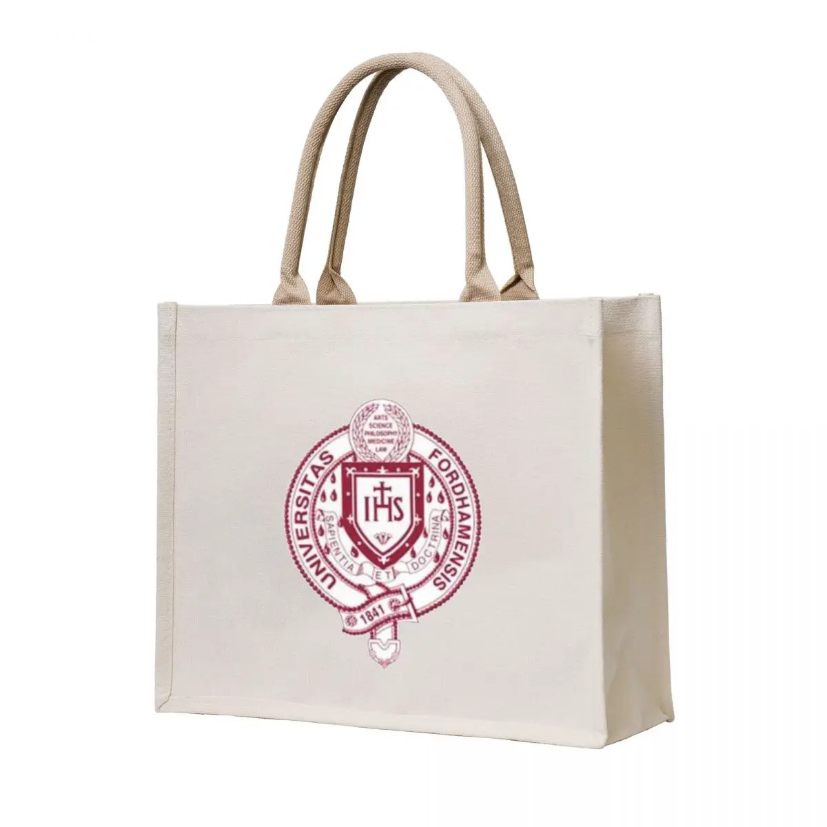 

Fordham Emblem Tote Bag tote bag large tote bag shopper women canvas handbag