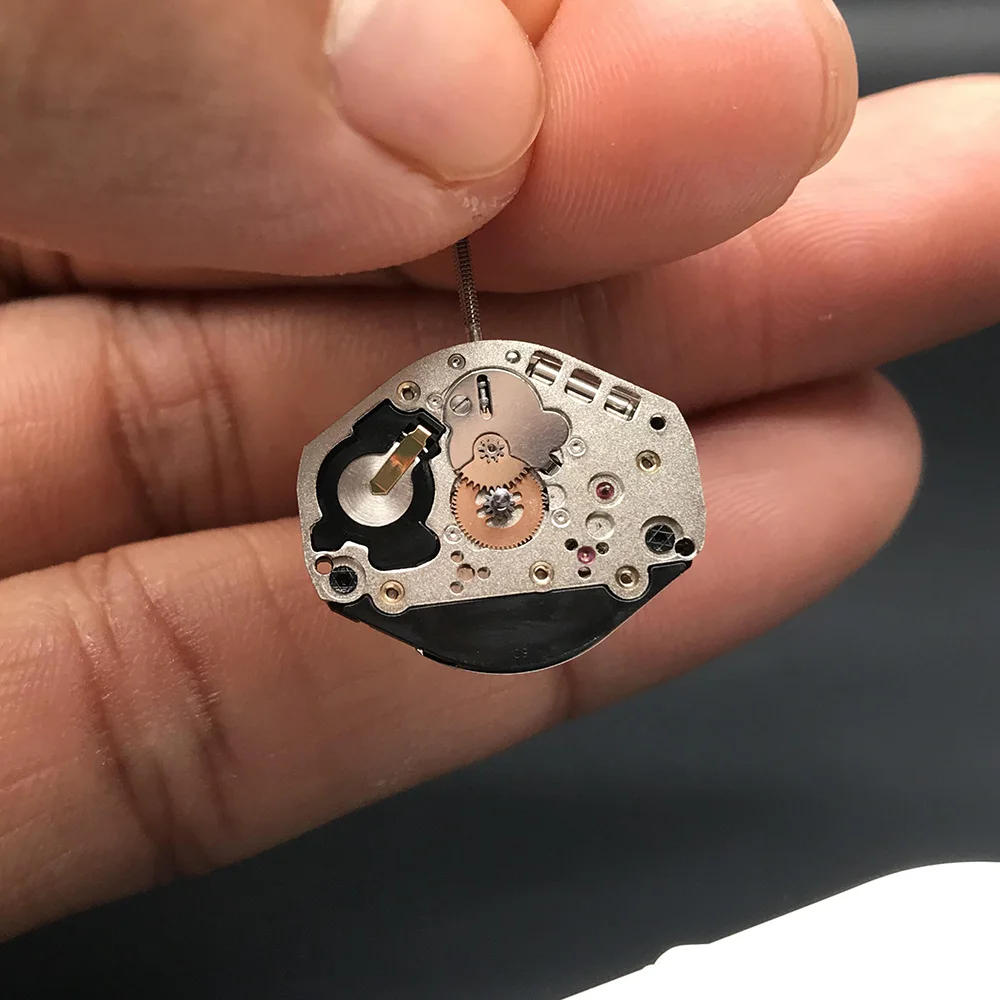 Original Quartz Ronda 1064 movement 2 stitches and a half With adjust stem Replacements Two Jewels with Battery