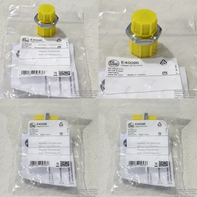 

1pc E40096 IFM New Screw-in Adapter For Process Sensors ADAPTER SI1/G1/2/VA