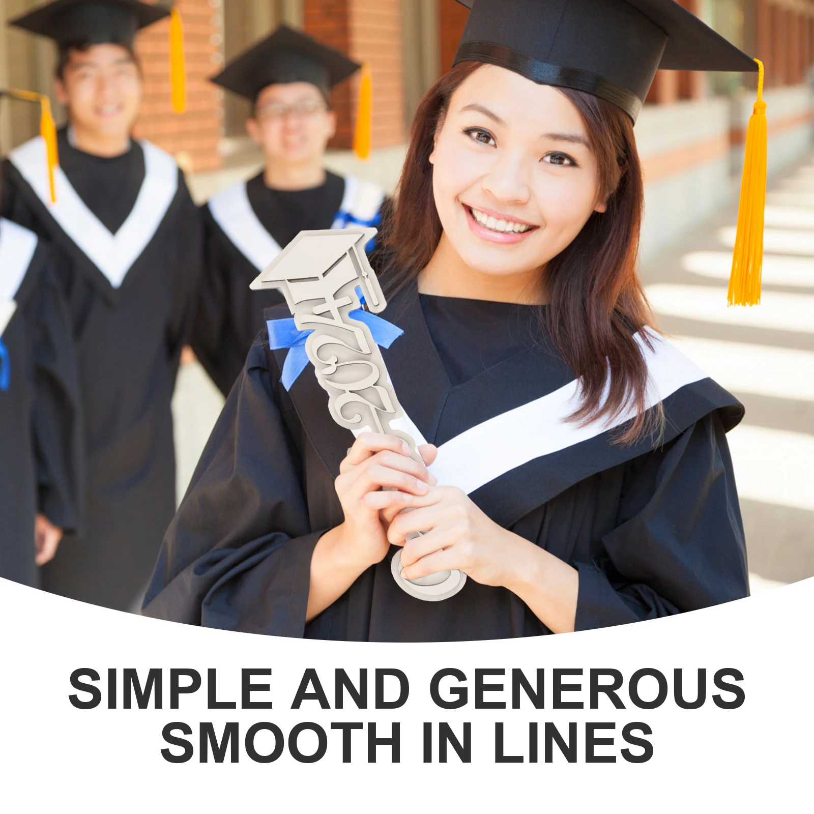 

Heat Transfer Density Board Blank Rose Sublimation Grad 2024 Decor Party Table Ornament DIY Graduation Gift Easy Use Sublimation