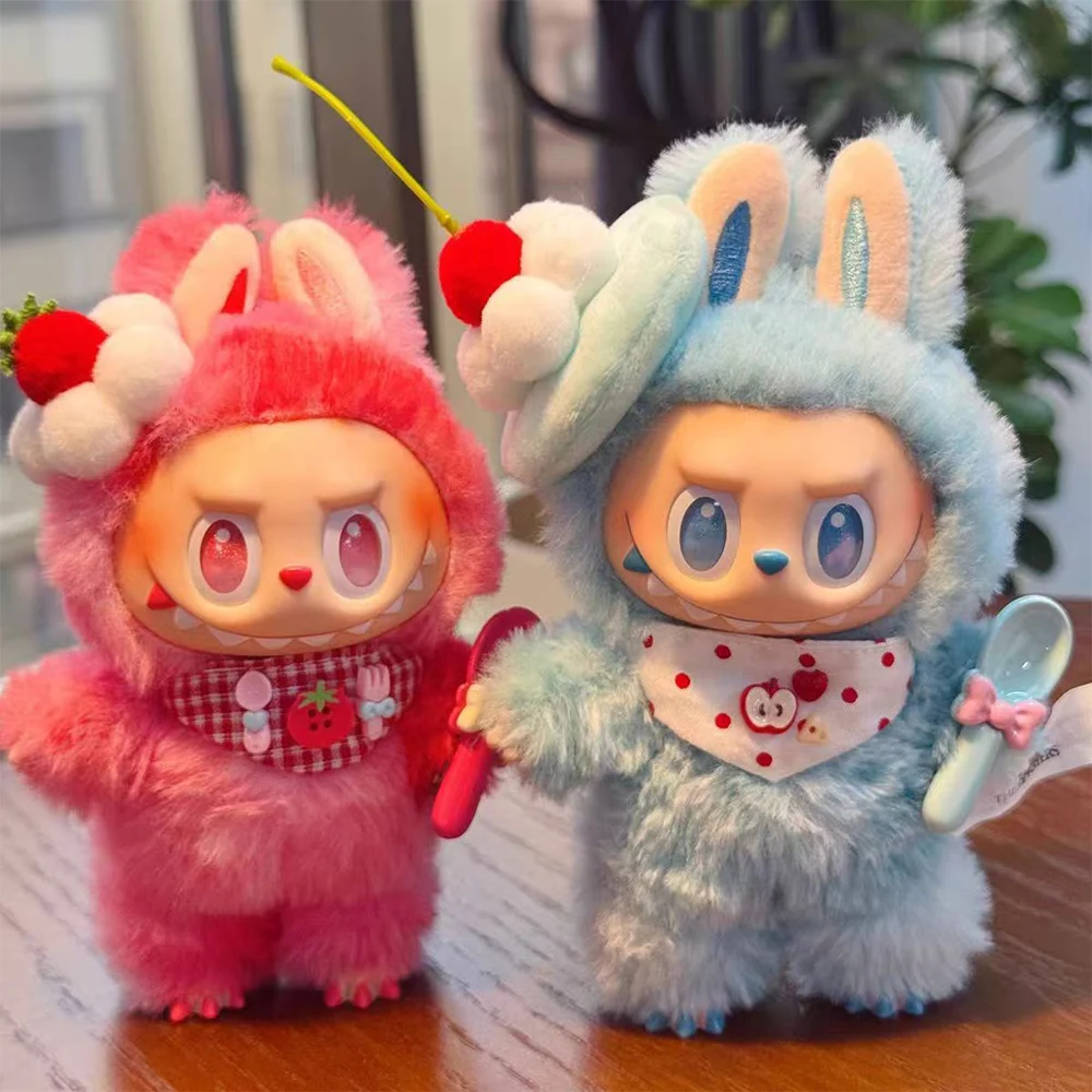 

Набор головных уборов для торта с милыми фруктами и помидорами для LabubuV1 V2 V3, аксессуары для одежды «сделай сам»