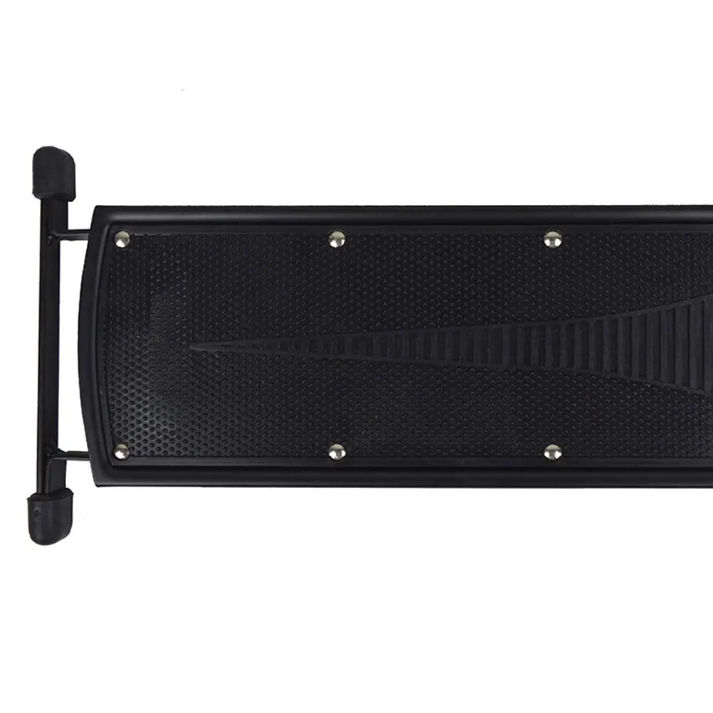 

Guitar Foot Stool 6-Position Height Adjustable Non-Slip Rubber Surface Metal Frame Foldable Design Guitar Accessories