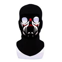 Halloween CS Ghost Mask - Windproof and Warm Winter Riding Face Shield for Call of Skull Game Headgear Skull Bike Skiing Hood