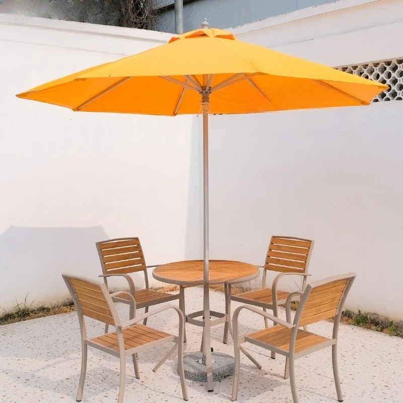 

Beach umbrella Central column umbrella White large sun umbrella Courtyard Garden hotel Outdoor cafe Swimming pool Outdoor