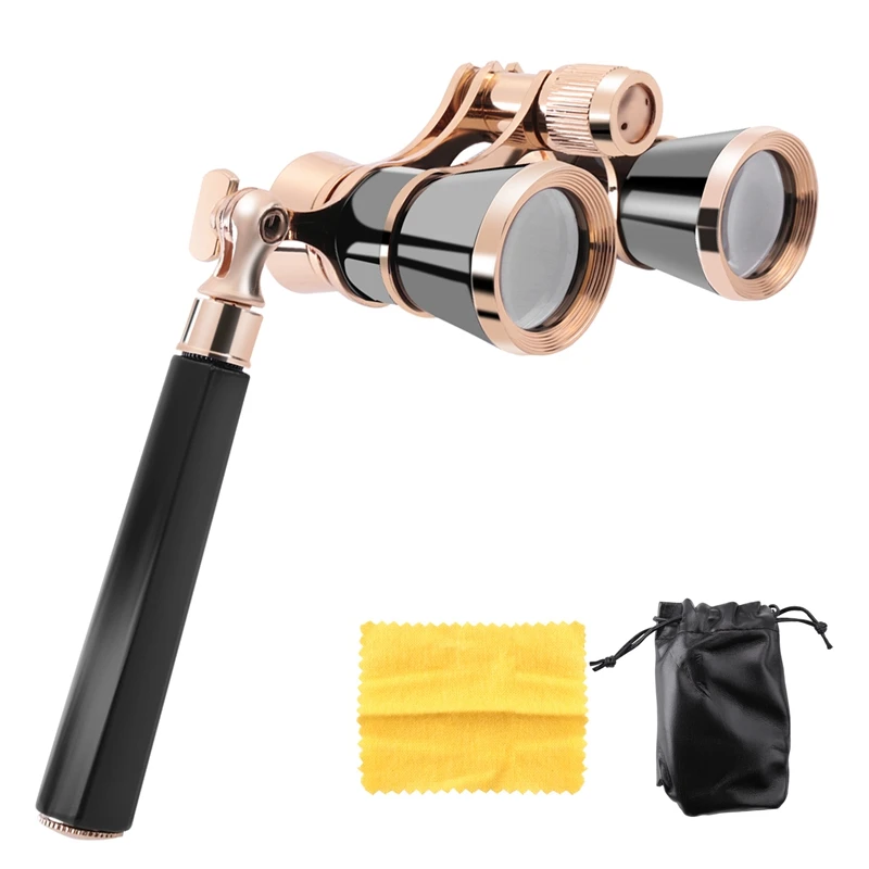 

ABHS-3X25 Opera Binocular Coated Lens Telescope Opera Glasses Coated Theater Glass Lady Glass Handle Women Girls Gifts