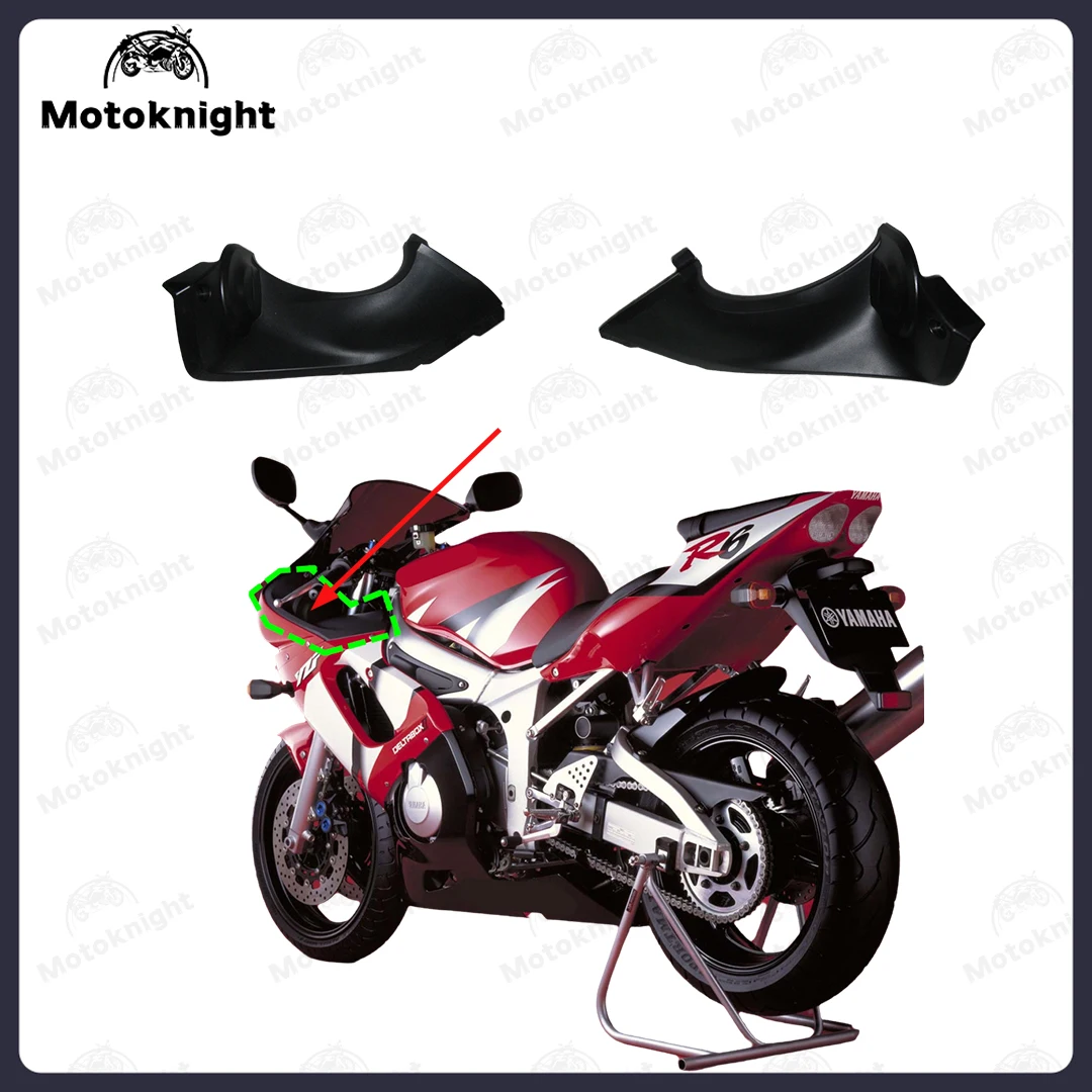 

Подходит для Yamaha YZF-R6 YZF R6 1998 1999 2000 2001 2002, АБС-пластик, левая и правая крышка головки, запасные части для мотоциклов ‌