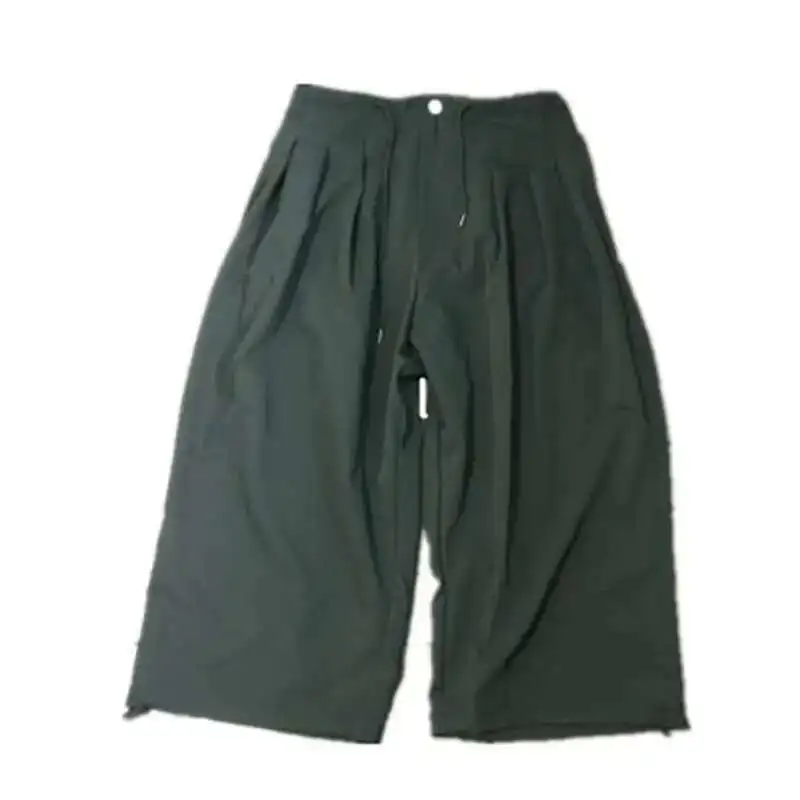 Japanese Loose Lantern Hanging Large Designer Men's Personality Dark Original Straight Tube Pants Fashion