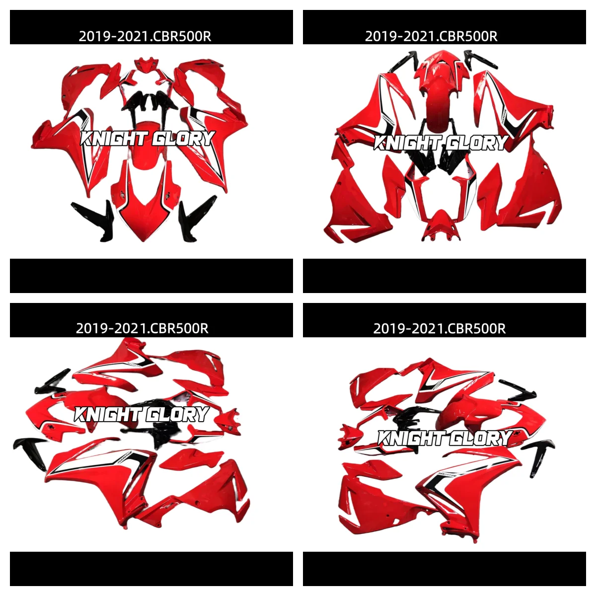 

Комплекты обтекателей для литья под давлением ABS, пригодные для CBR 500 R2019 2020 2021 PC44, комплект кузова