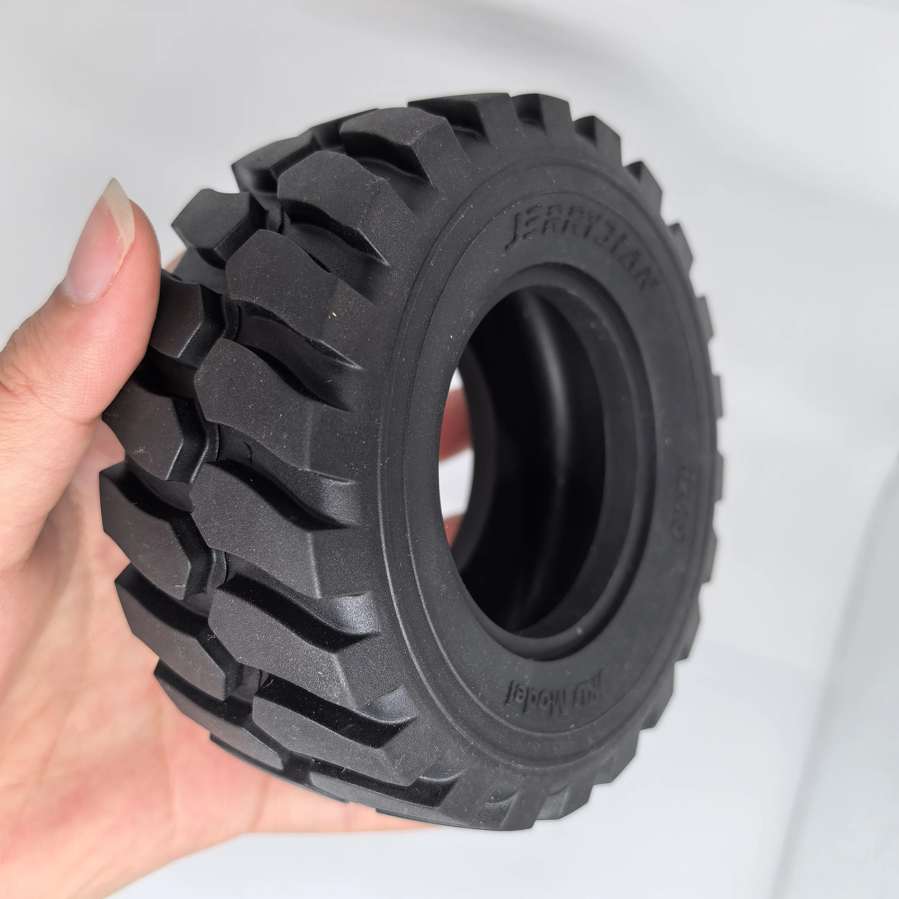 1 paire de pneus en caoutchouc Jerrydian de diamètre 45MM de hauteur, 110Mm pour jouets télécommandés, chargeur hydraulique 1/15, accessoires de voiture RC