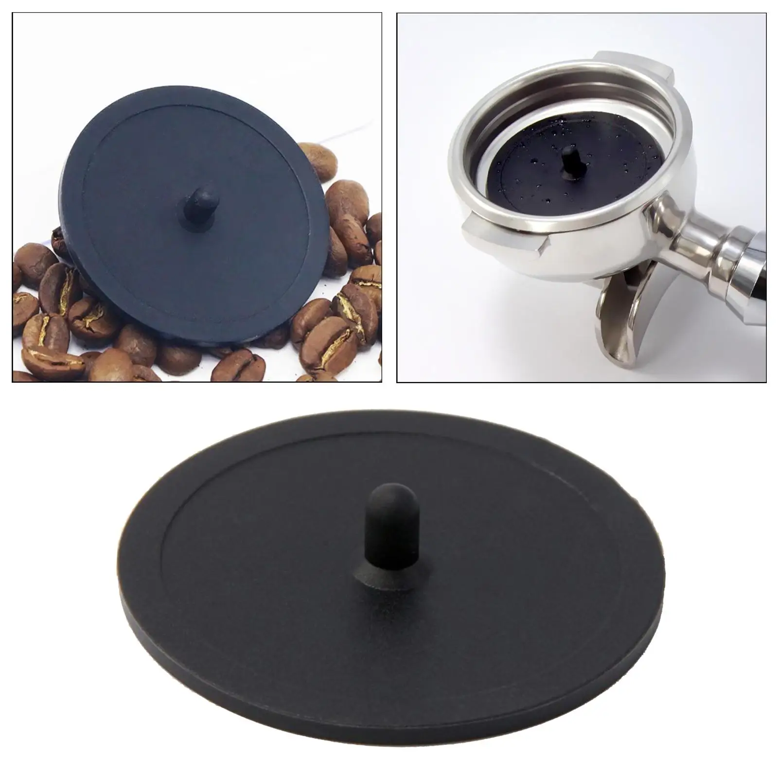 블라인드 필터 백플러시 디스크, 에스프레소 기계용 백워싱 개스킷, 50mm