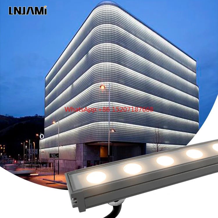 

Addressable DMX RGB Pixel Linear LED Wall Washer for Advertising, Display, and Building Facade Lighting