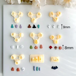 Fall Halloween Mini Polymer Clay Cutters | Mini Clay Cutter | Clay Earring Cutters | Polymer Clay Cutter for Jewelry Making