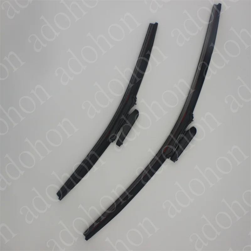 

For Renault Captur Kaptur Hatchback J87 J5 HA H5 2013 2014 2015 2016 2017 2018 2019 2020 2021 Car THREE Rubber Windshield Wiper