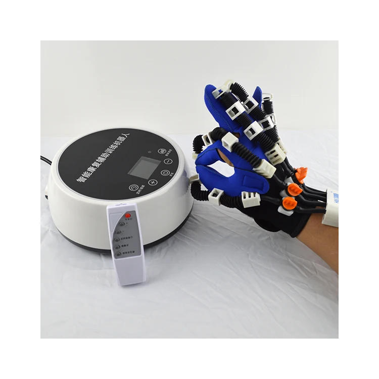 Rehabilitation Therapy Supplies Rehab Robotic Gloves Exoskeleton Wrist Finger Trainer For Hand Function Recovery