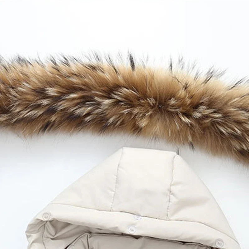 سترة شتوية بغطاء للرأس للأولاد والرضع، بدلة قفز دافئة للأطفال، بدلة ثلج للأطفال، مجموعة ملابس للفتيات الصغيرات #4