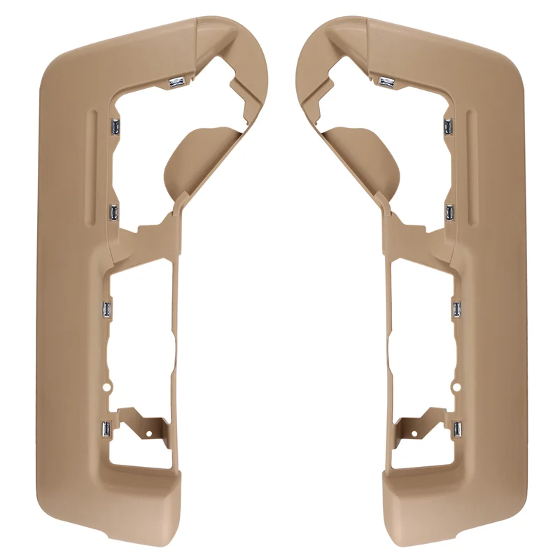 

A80X-1Pair Front Seat Guard Panel BL3Z-1562187-AA BL3Z-1562186-AA For Ford F-150 Lincoln Mark LT 11-14 Seat Outer Frame Trim