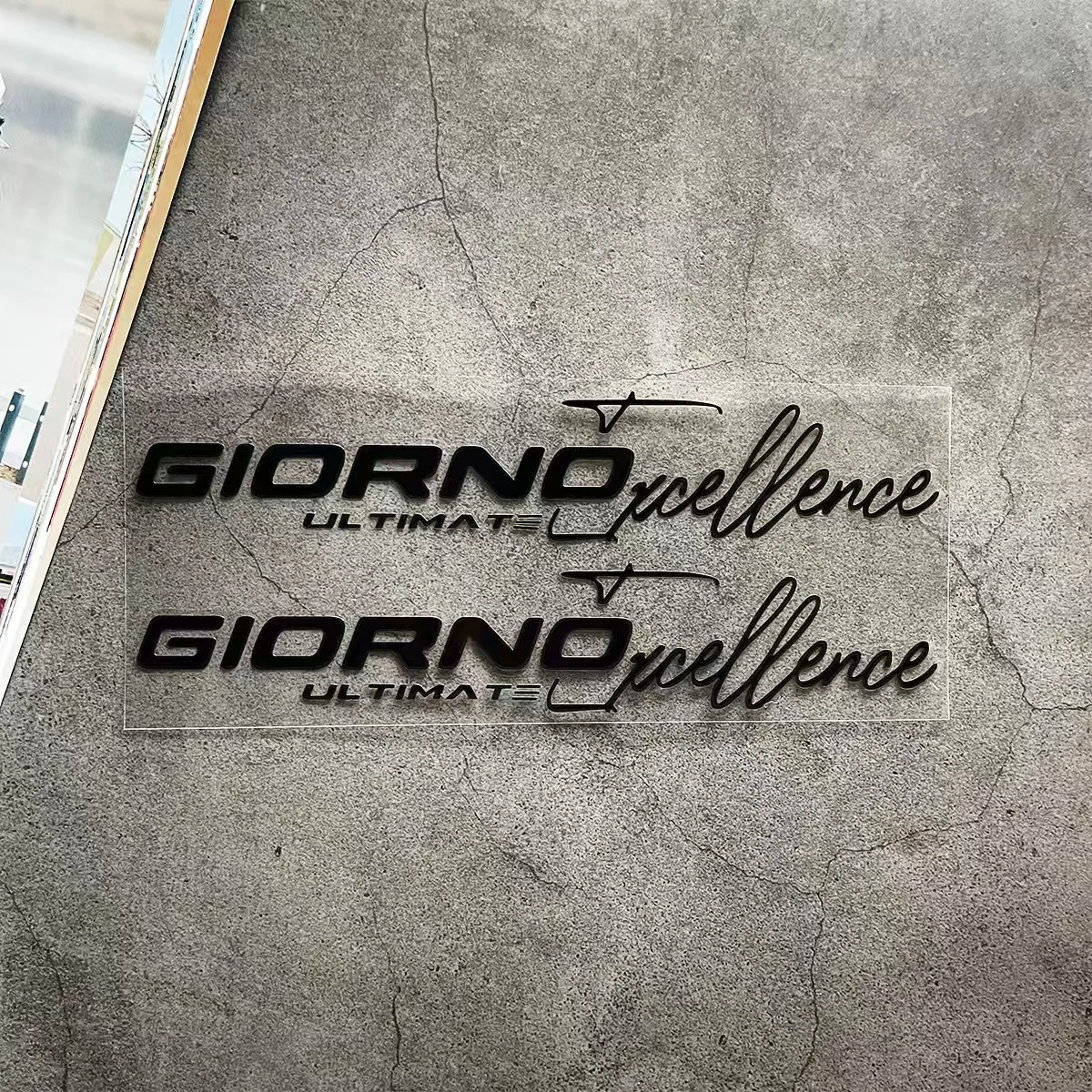 FOR Honda Giorno motorcycle front and body lettering modification body decoration waterproof reflective sticker 5