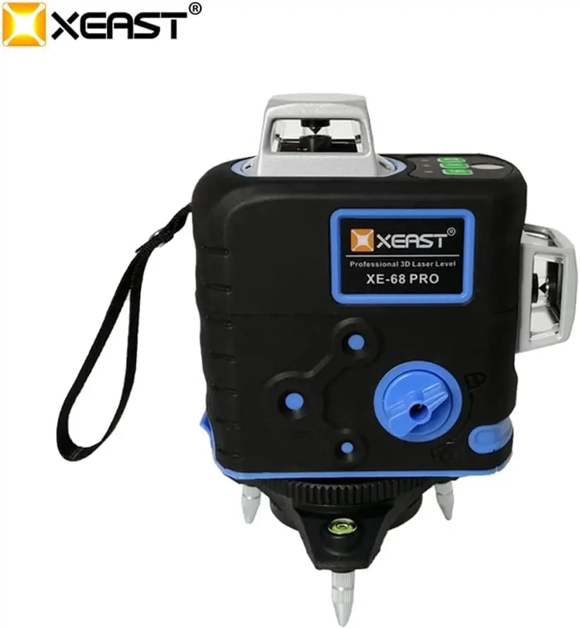 

XEAST XE-68 PRO 3D 12-линейный зеленый самовыравнивающийся на 360 градусов с батареей 18650, горизонтальный вертикальный инструмент для выравнивания пола