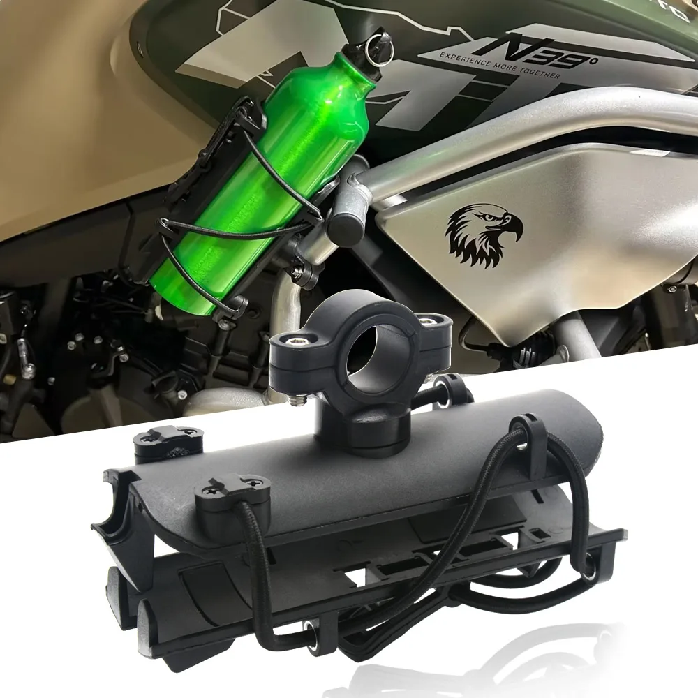 Suporte de copo de água para moto atv, para bmw, yamaha, suzuki, honda, kawasaki, ducati, suporte para garrafa de água 360 °   Rotação