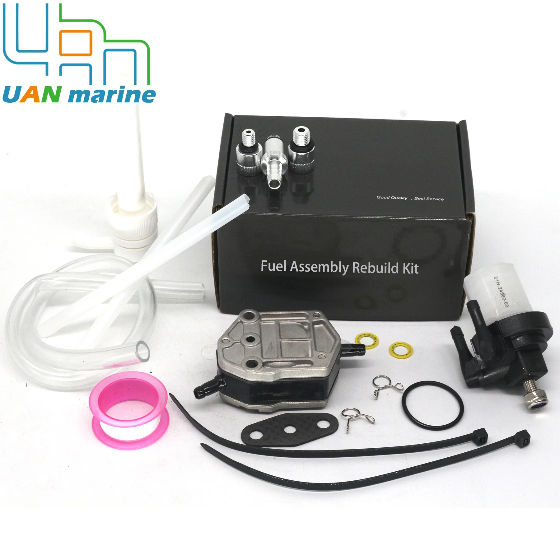 8M0039760 Fuel Pump 43113M with Fuel Filter 35-826964T Fits for Mercury 15 to 55 HP Outboard Engines 43113T 84139M 8M0121336