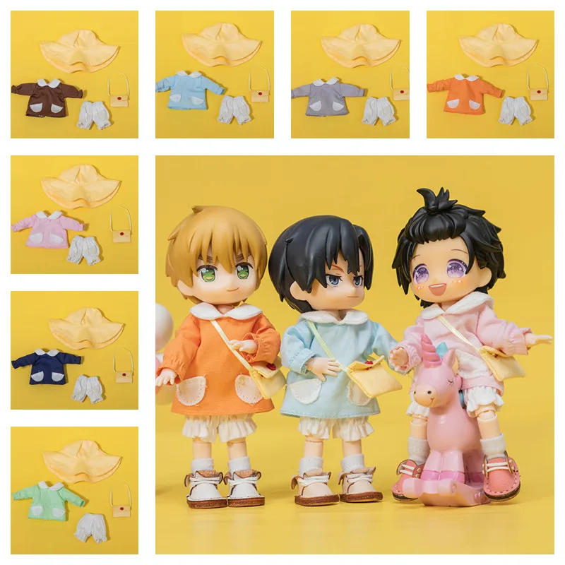 

Ob11 doll clothing accessories kindergarten set Ob11 clothing round is GSC clay PICCODO1/12 points BJD 11-15cm clothing