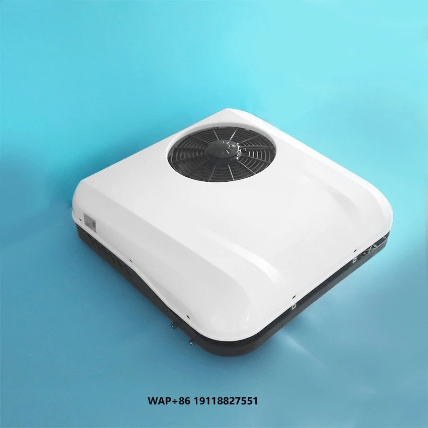 سقف صغير ملحقات الشاحنة الكهربائية مجموعة التيار المتناوب وحدة مكيف الهواء 24 فولت تكييف الهواء 12 فولت لشاحنة التخييم RV #1