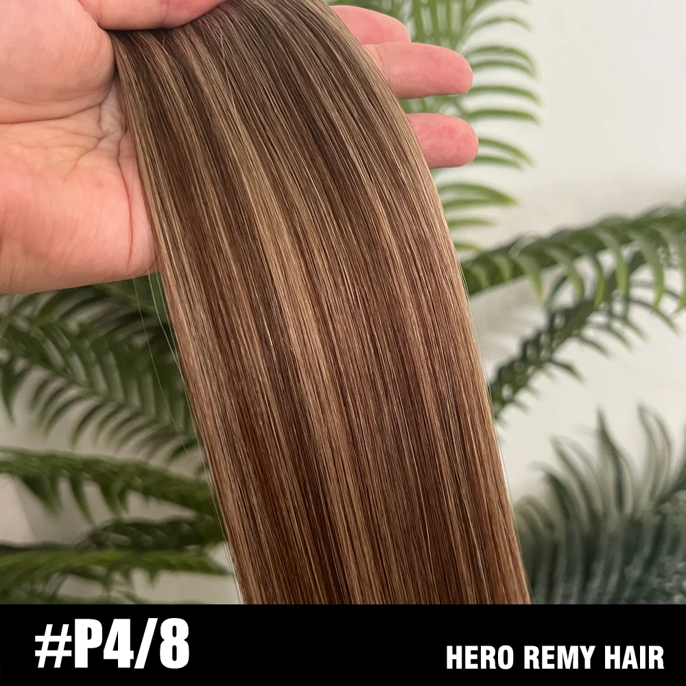 Genius Weft 100G/stk Echt Remy Menselijk haar Recht Onzichtbare Chinese Hair Extensions Haarbundels Voor Vrouwen Haar Weave 16-22 inch