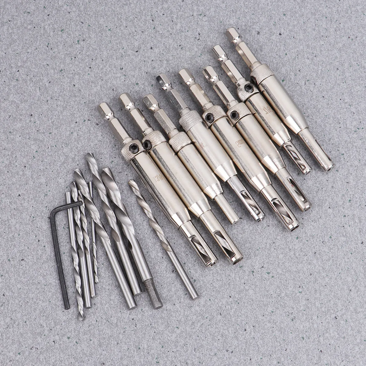 8 in 1 Hss Countersink Drill B - Drill Bit Set ulasan dan harga
