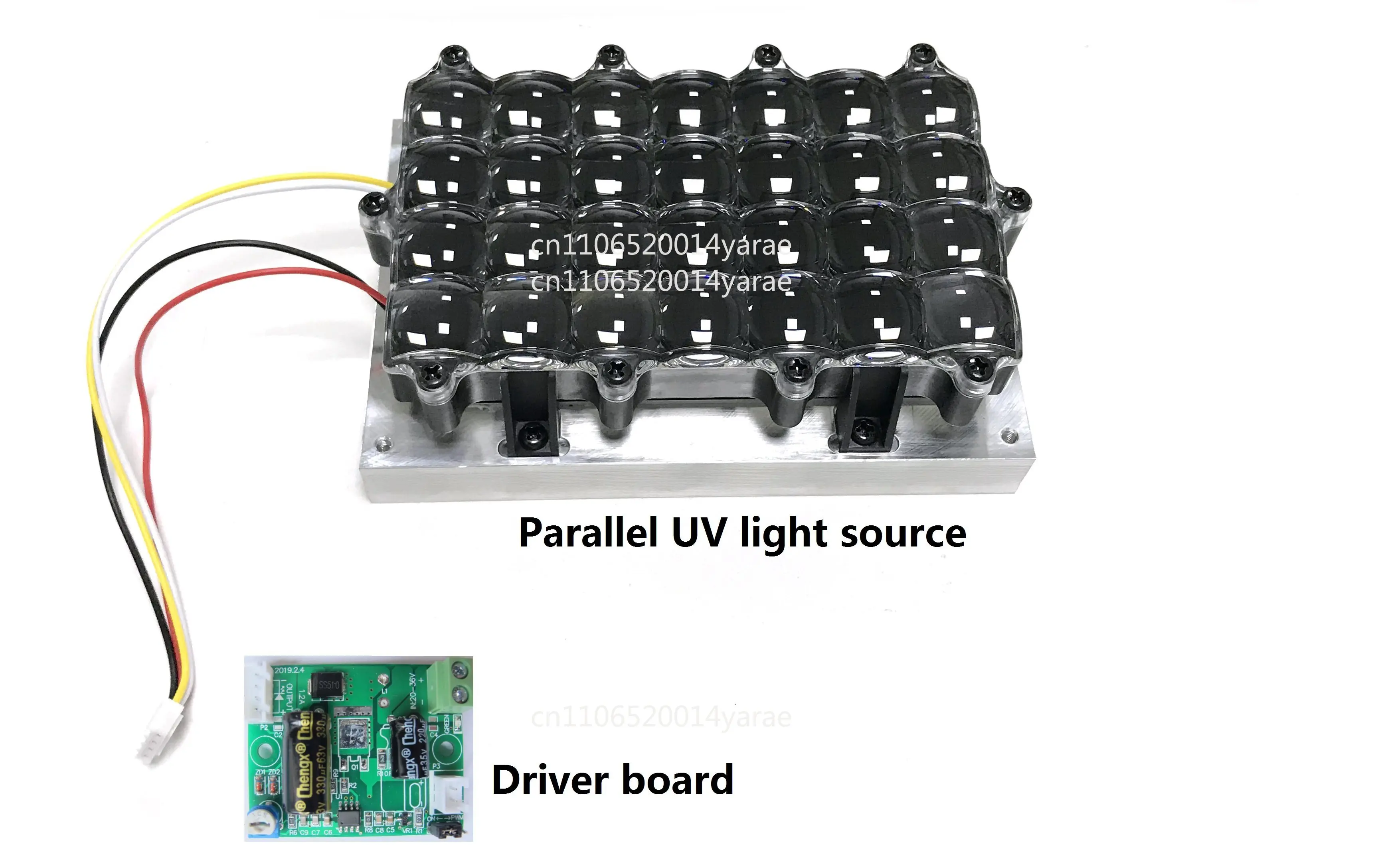 

Ультрафиолетовая параллельная подсветка 405 нм для 3D-принтеров 5,5/6 дюймов (без драйверов)