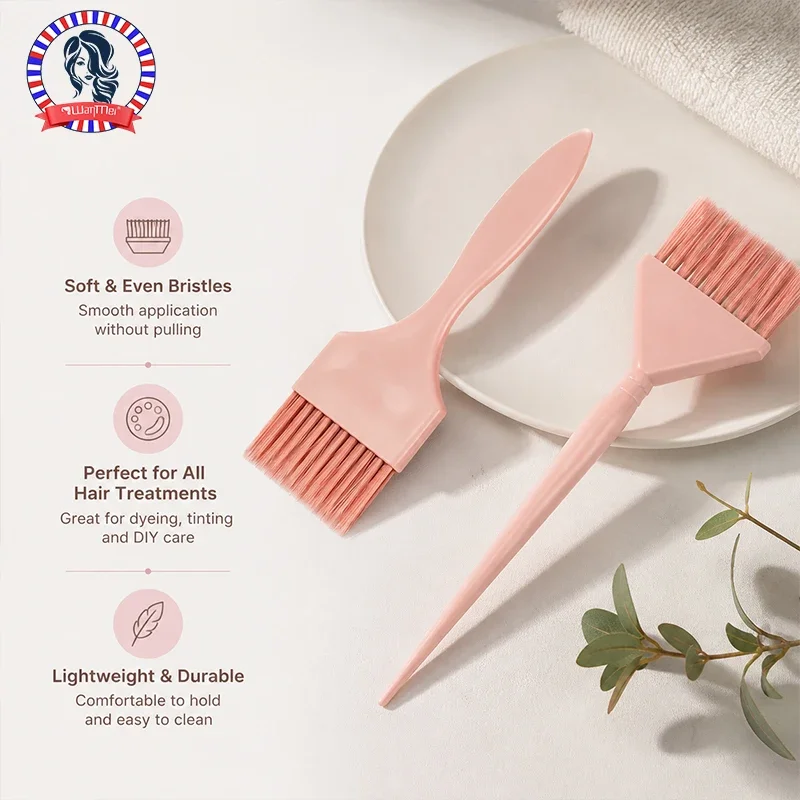 Professional Hair Dye Brush Set Hair Coloring Brush Tinting Tool Hair Highlight Brush Hairdressing Coloring Applicator Brush