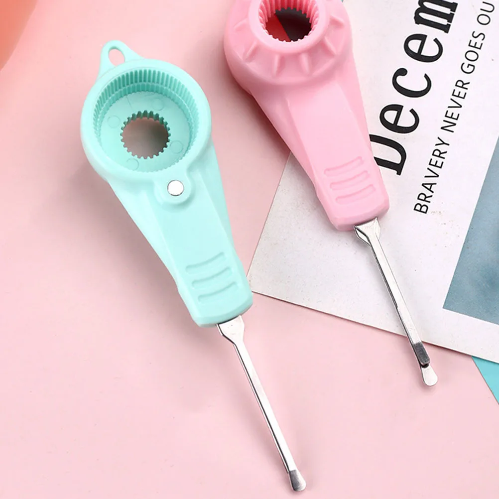 

Lid Opener Heavy Duty Multipurpose Tool for Soda Bottles Yogurt Boxes Milk Caps Magnetic Design Kitchen Bottle Lid Remover