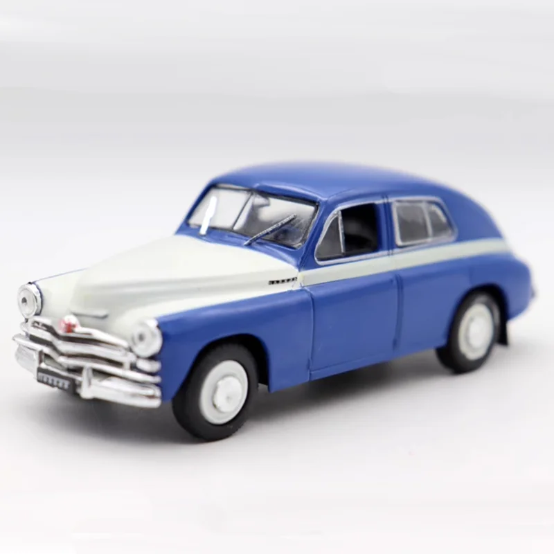 Diecast Scale 1/43 Alloy Car GAZ M20B Soviet Car Gaz M20B Victory Simulation Model Display Collection Gift