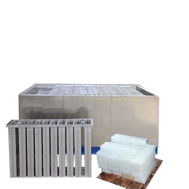 Commercial High Production Stainless Steel Block Ice Making Machine/1 Ton Ice Block