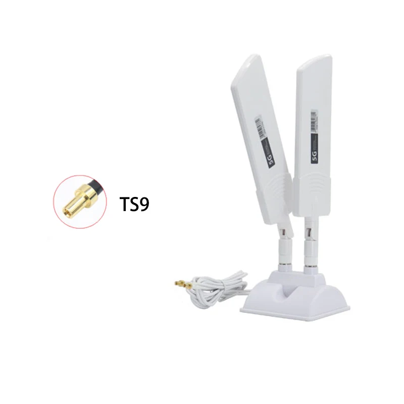 5G WiFi Dual Band Antenna 42dBi High Gain Signal Booster Amplifier Long Range Cellular Network Coverage for CPE PRO Router TS9