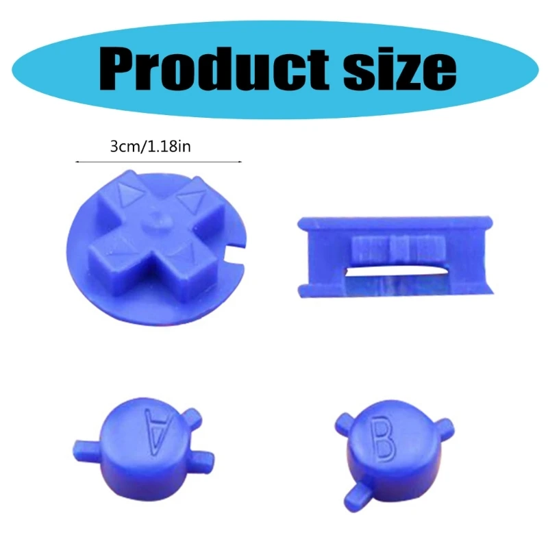 Consoles jeu portables Bouton Classes ABS Clés ABS Installations simples pour consoles