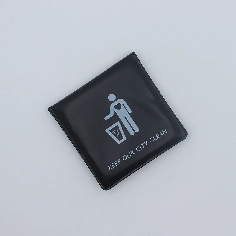 4pcs Random Color Creative Portable Practical Outdoor Travel Cigarette Butt Disposal Bag Car Accessory Necessity view 5