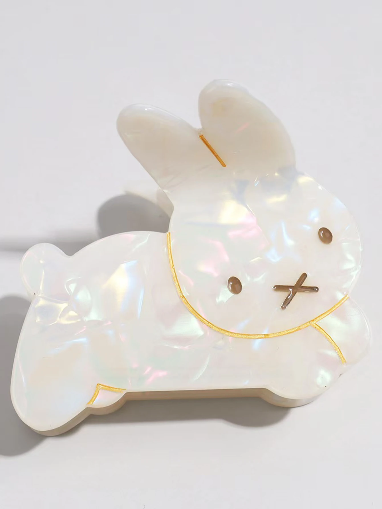 1 pieza de garra de pelo de animal de dibujos animados medianos, decoración diaria de peinado en la parte posterior de la cabeza