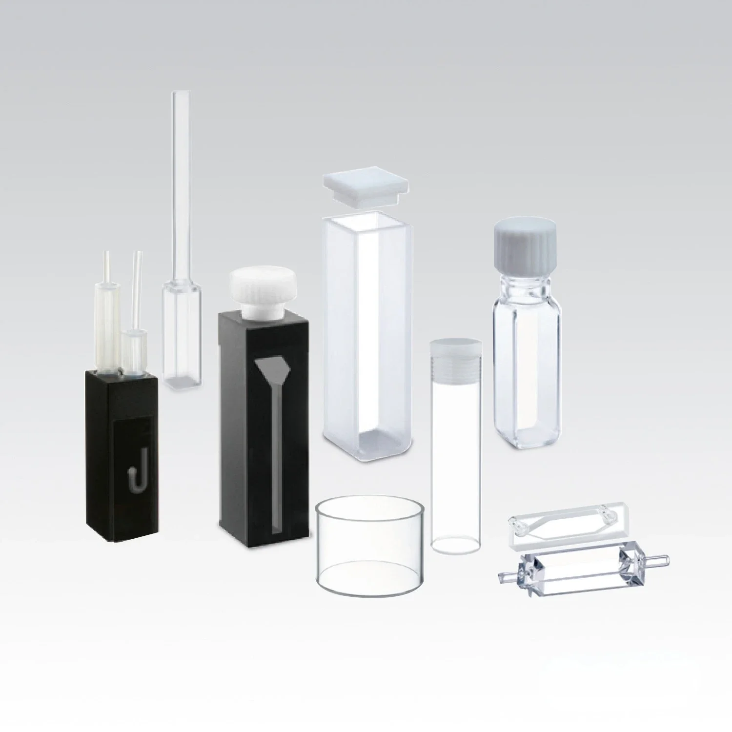 Biosharp quartz cuvettes, cuvettes, absorption cells and sample cells for reference liquids, solutions, UV-visible,spectroscopic