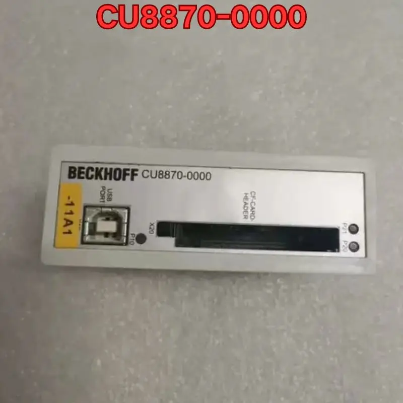 

Second-hand PLC module CU8870-0000 function test is normal