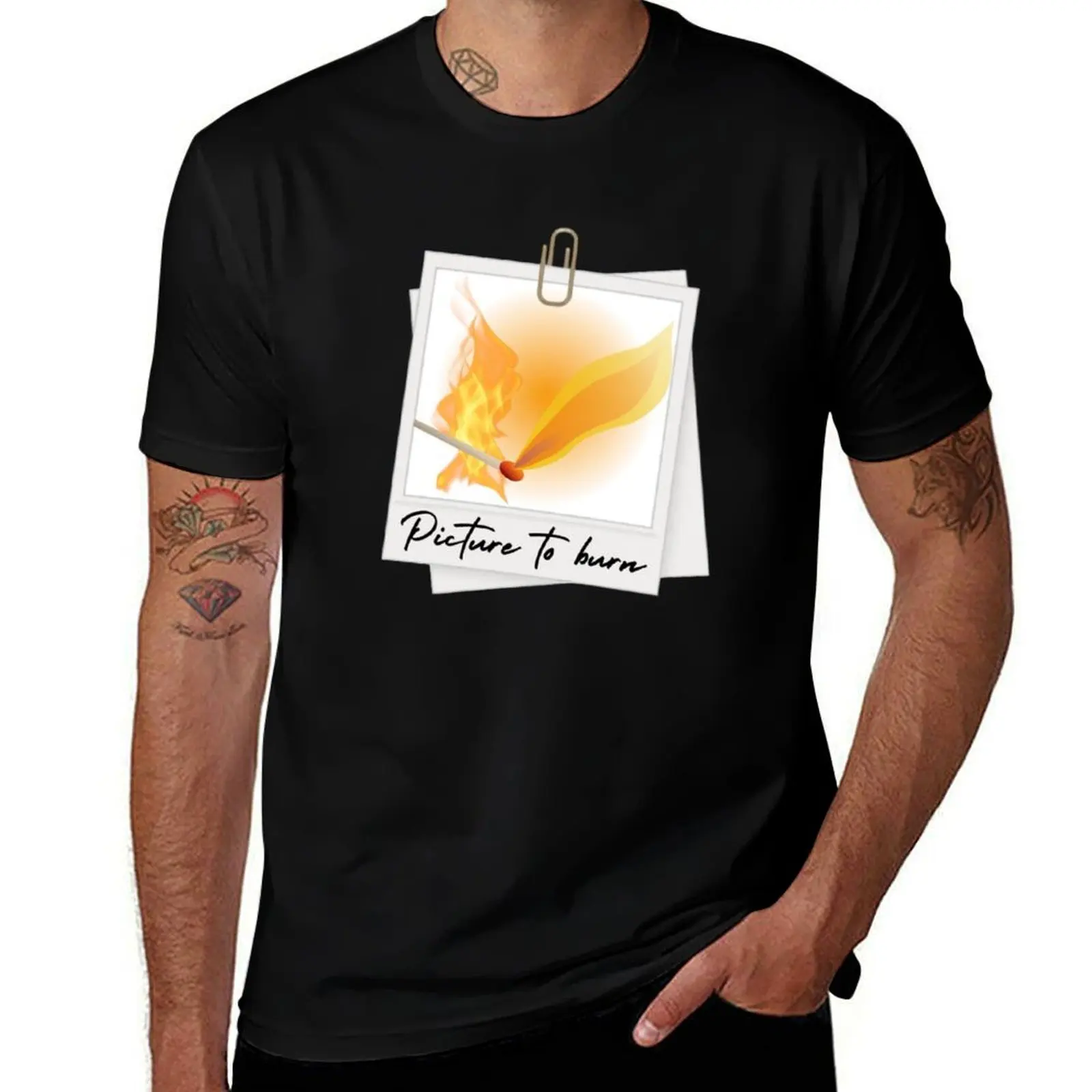 

Picture to burn T-Shirt funny meme t-shirts heavyweights oversize t-shirts man blanks tshirts for men